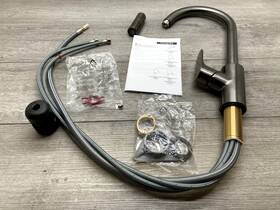 04505340 Hansgrohe Focus 1.75 Gpm Pull-down Faucet Brushed Black Chrome