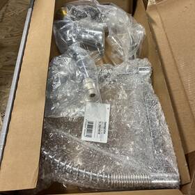 04700005 Hansgrohe Talis Loop Chrome Commercial Kitchen Faucet Pull Down Read
