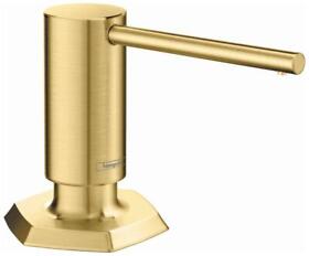 04857250 Hansgrohe 04857 Locarno Deck Mounted Soap Dispenser Brushed Gold Optic