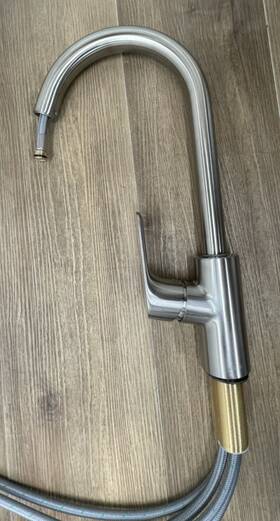 04920800 Hansgrohe Single Hole Pull Down Faucet - Stainless Steel Optic Read