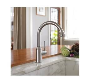 Hansgrohe 059625292693 Talis C Premium 1-handle 15-inch Tall Pull Down Sprayer Stainless Stee