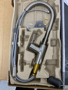 14872801 Hansgrohe Talis S Kitchen Faucet - Limited Lifetime Steel Optik