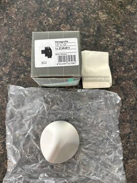 27454811 Hansgrohe Supply Wall Outlet Satinox