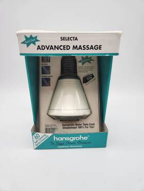 28458-001 Hansgrohe 28497 Selecta Shower Head White Nos