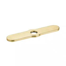 Hansgrohe 313094775748 Joleena 11 Inch Base Plate In Brushed Gold Optic