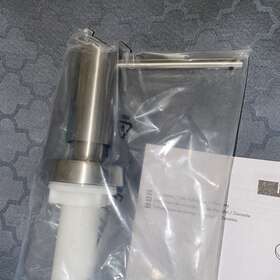 40448801 Hansgrohe New 40448 Talis Deck Mounted Soap Dispenser A51 Stainless Steel/chrome