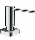 40468001 Hansgrohe Metris Deck Mounted Soap Dispenser Chrome
