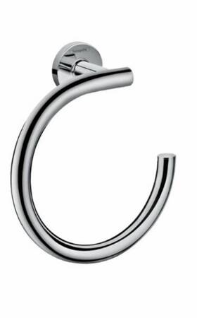 41724000 Hansgrohe Ibox Logis Universal Towel Ring - Chrome