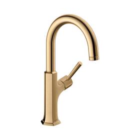4854800 Hansgrohe Locarno Stainless Steel Bar Kitchen Faucet Sink Single