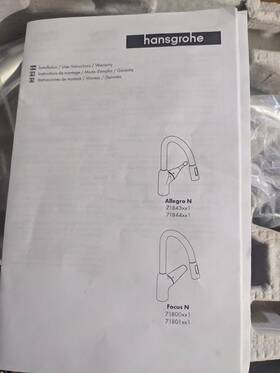 72800001 Hansgrohe Focus N Pull-down Kitchen Faucet Chrome