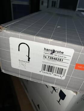 72846251 Hansgrohe Talis N Pull Down Spray Kitchen Faucet Gold Optic 550 New