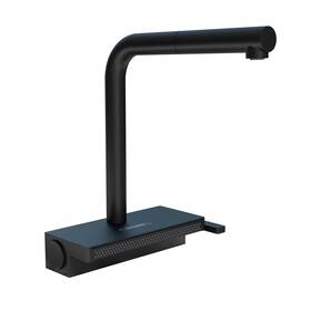 73836671 Hansgrohe Aquno Select Black Single-handle Kitchen Faucet Faucets With