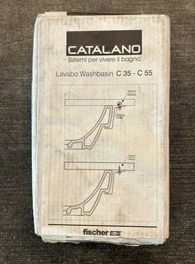 Ccb83kf35-55ac Hastings U/m Fix Set Catalans Lavabo Washbasin C35-c55 Kit