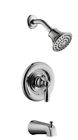 Hd873x-2201 Glacier Bay Mandouri Tub And Shower Faucet Chrome 6925699938721