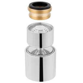Faus-28f-f2500-c Hibbent Nsf/ansi/can 61 Certified Faucet Aerator Cupc Certification 360 Swivel