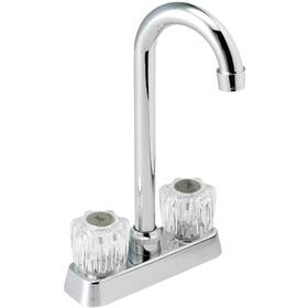 F5111123cp-jpa9 Home Impressions Polished Chrome Round Double Handle Bar Faucet