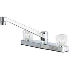 F8f1r100cp-jpb3 Home Impressions 2- Handle Knob Non-metallic Kitchen Faucet Chrome