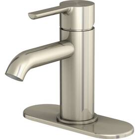 Fs6a0212np-jpa9 Home Impressions Brushed Nickel 1-handle Lever 4 Inch Centerset Monoblock