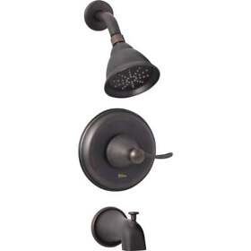 F1210005rw-jpa3 Home Impressions Oil Rubbed Bronze Single-handle Lever Tub And Shower Faucet Pack