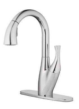 H73k-51d Home2o Home20 Single Handle High Arc Kitchen Faucet Pulldown Sprayer Stainless