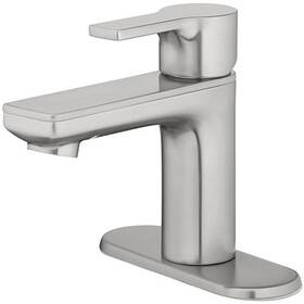 239954 Homepointe Lavotory Faucet With Pop-up Single Lever Handle Brushed Nickel Finish -