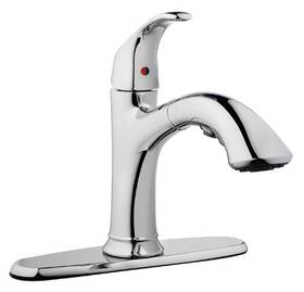242107 Homepointe Kitchen Faucet With Pull-out Spray Single Loop Handle Chrome -