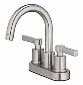 242437 Homepointe Mid-arch 2-handle Lavatory Faucet Brushed Nickel -