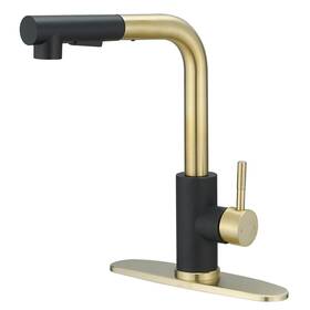 Hm-74020-bgk Homevacious Kitchen Faucet Sink With Pull Down Sprayer Commerc