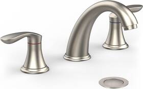 0qep9oaf Hosslly Bathroom Sink Faucet For 8 Inch 1 Pack Brushed Nickel
