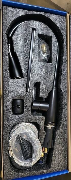Qyt063h-d Hotis Home Oil Rubbed Bronze Kitchen Faucet With Pull Out Spray Head