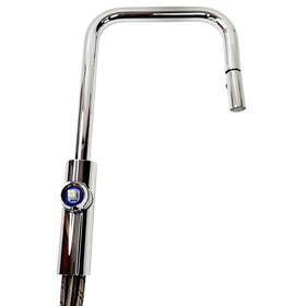 Ec56d1apc House Of Rohl Eclissi Pull Down Kitchen Faucet Less Handle - Polished Chrome