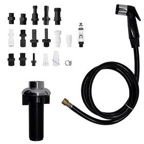 Houtingmaan 708210996037 Black Kitchen Sprayer Deck Mount Durable Abs Plastic Construction Easy To