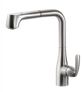 Corpo-554-bn Houzer Pull Out Kitchen Faucet Cora Series - Solid Brass Open Box