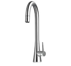 Sompd-669-pc Houzer Soma Series Single Handle Pull-down Kitchen Faucet Polished Chrome