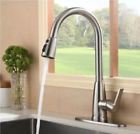 Ht-qqt019l-d-2 Hotis Home Modern Pull Out Single Handle Kitchen Sink Faucet