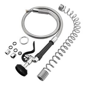 Hwcc001 Hwm Commercial Sink Sprayer Valve With 44 Inch Flexible Stainless Inches Hose
