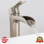 Ida1r4p7de General Niko Bathroom Vessel Faucet Waterfall Spout Solid 849922001708