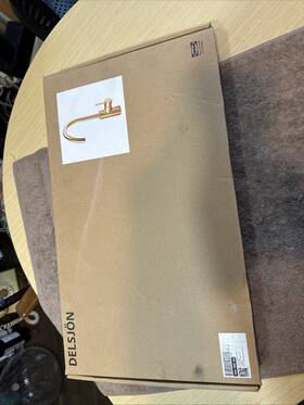104.780.44 Ikea Delsj N Kitchen Faucet Brass Color
