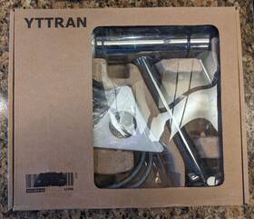 603.059.46 Ikea Yttran Kitchen Faucet Chrome Plated Pull Out Spout New Open Box
