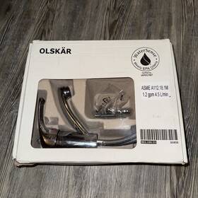 802.190.33 Ikea Olskar Faucet Stainless Chrome Color Watersense E8