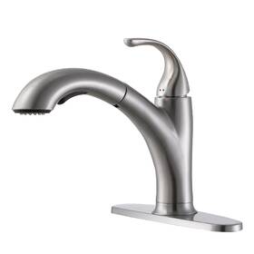 17816l Ikebana Kitchen Faucet With Sprayer Brushed Nickel Rv Sink Stainless S