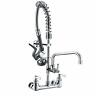 Imlezon2th-002 Imlezon Commercial Wall Mount Kitchen Sink Faucet Brass Constructed Polished