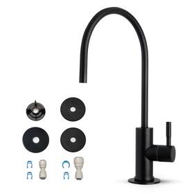 Ga3-orb Ispring Drinking Water Faucet Oil Rubbed Black-3/8 Inch Black