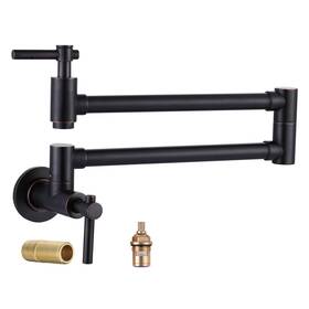 2313001 Iviga Pot Filler Faucet Wall Mount Brass Faucets Kitchen Oil Rubbed Bronze