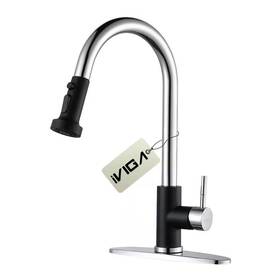 3-modes Iviga 726084977334 Single Handle Pull Down Sprayer Kitchen Faucet With Advanced Spray And D