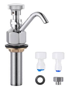 B0ckxmr52g Iviga Commercial Dipper Well Faucet Brass - Bar Coffee Shop Ice Cream Sink