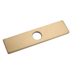 Vgk1006g-fba Iviga 10 Inch Sink Hole Cover Deck Plate For Bathroom And Kitchen Vanity Gold Escut