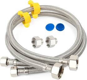 J&k Industrial And Trade Company Limited 313108978929 Klabb F12 24 Inches Line Connects Kitchen Sink To Water Supply Braided Faucet