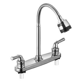 Jakarda 745499519649 Rv Kitchen Faucet Non-metallic Flexible Spout For Campers Motorhomes Trave