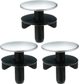 Jakenham-sinkholecover 744759701411 3pack Sink Hole Cover Faucet Tap Plate Stopper Kit